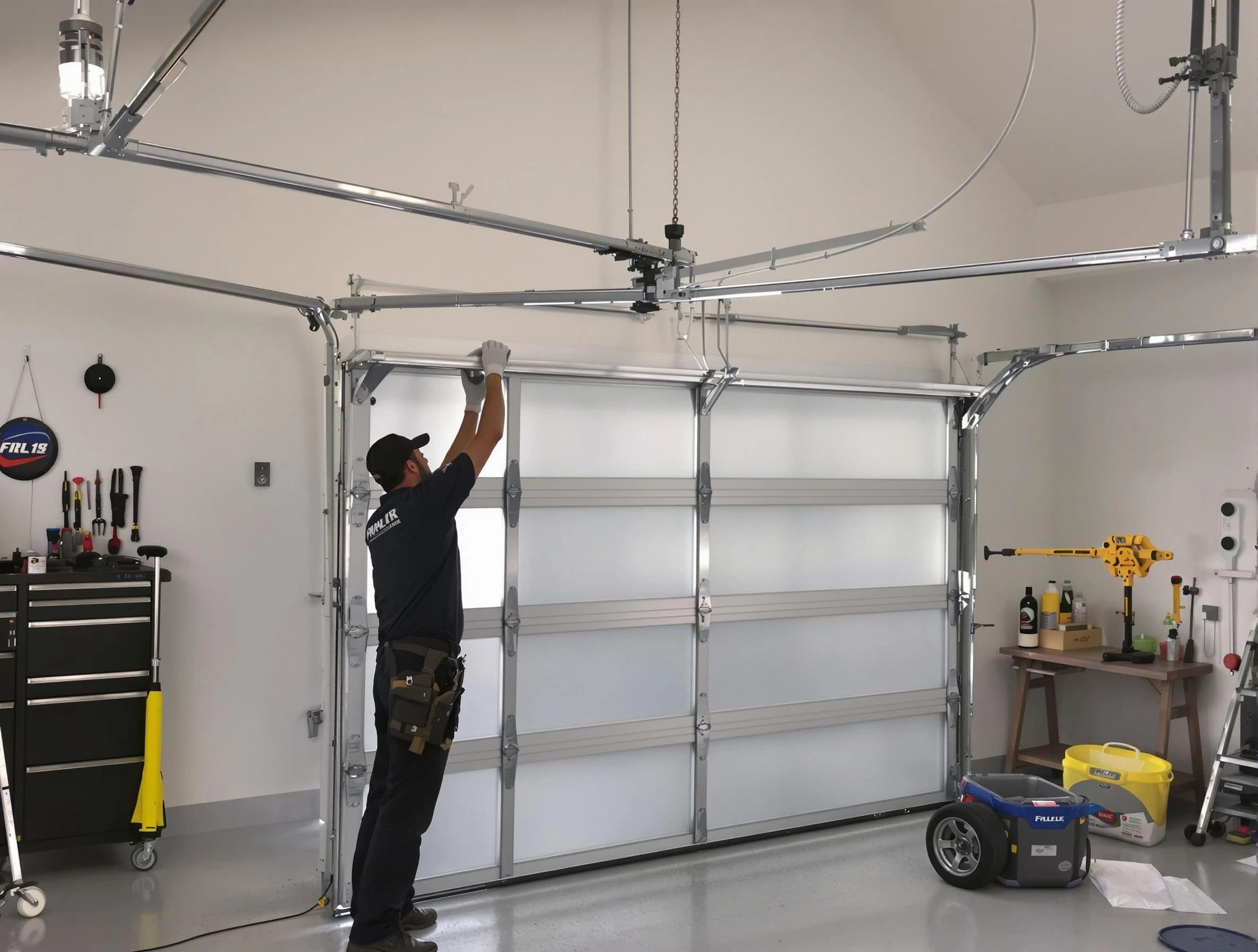 Druid Hills Garage Door Repair certified team performing precision garage door installation in Druid Hills