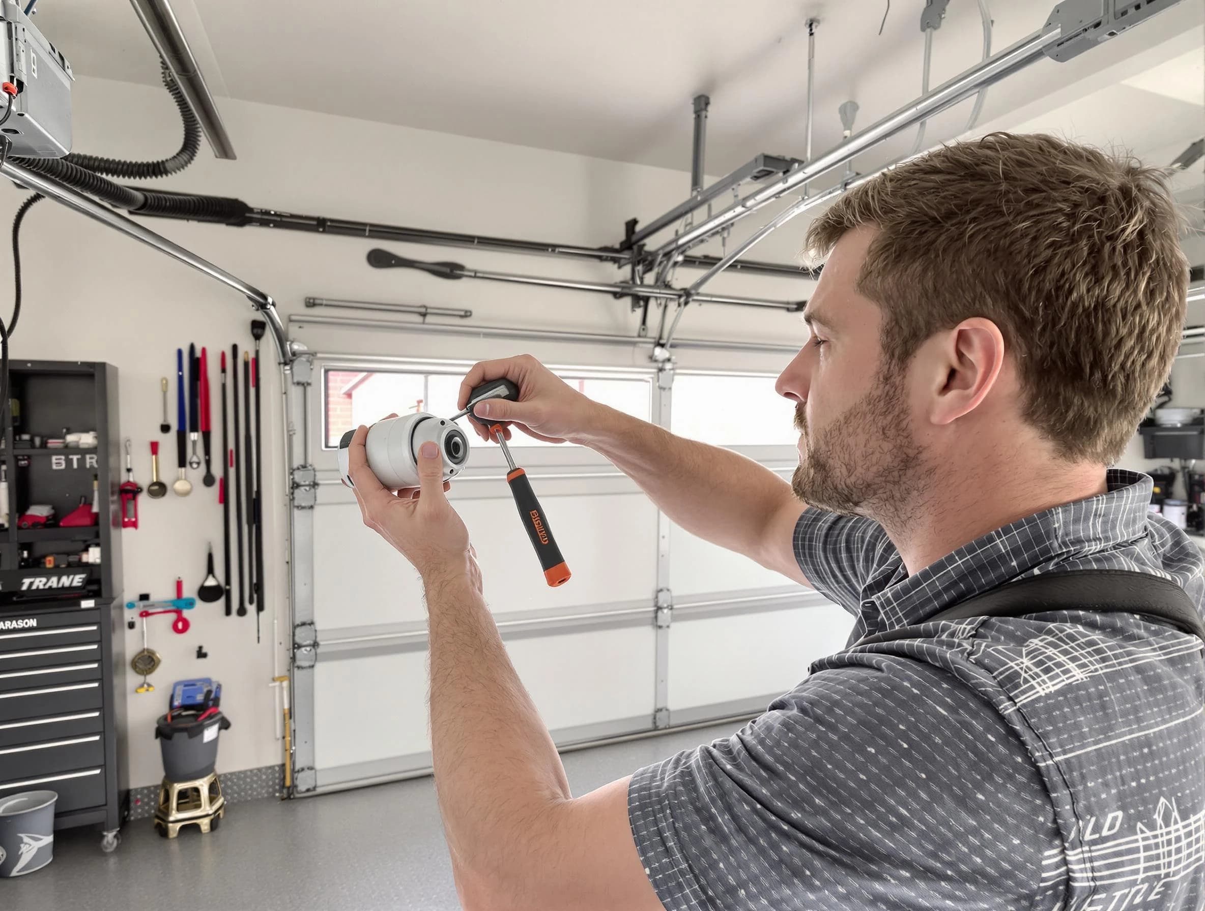 Garage door opener repair service by Druid Hills Garage Door Repair in Druid Hills