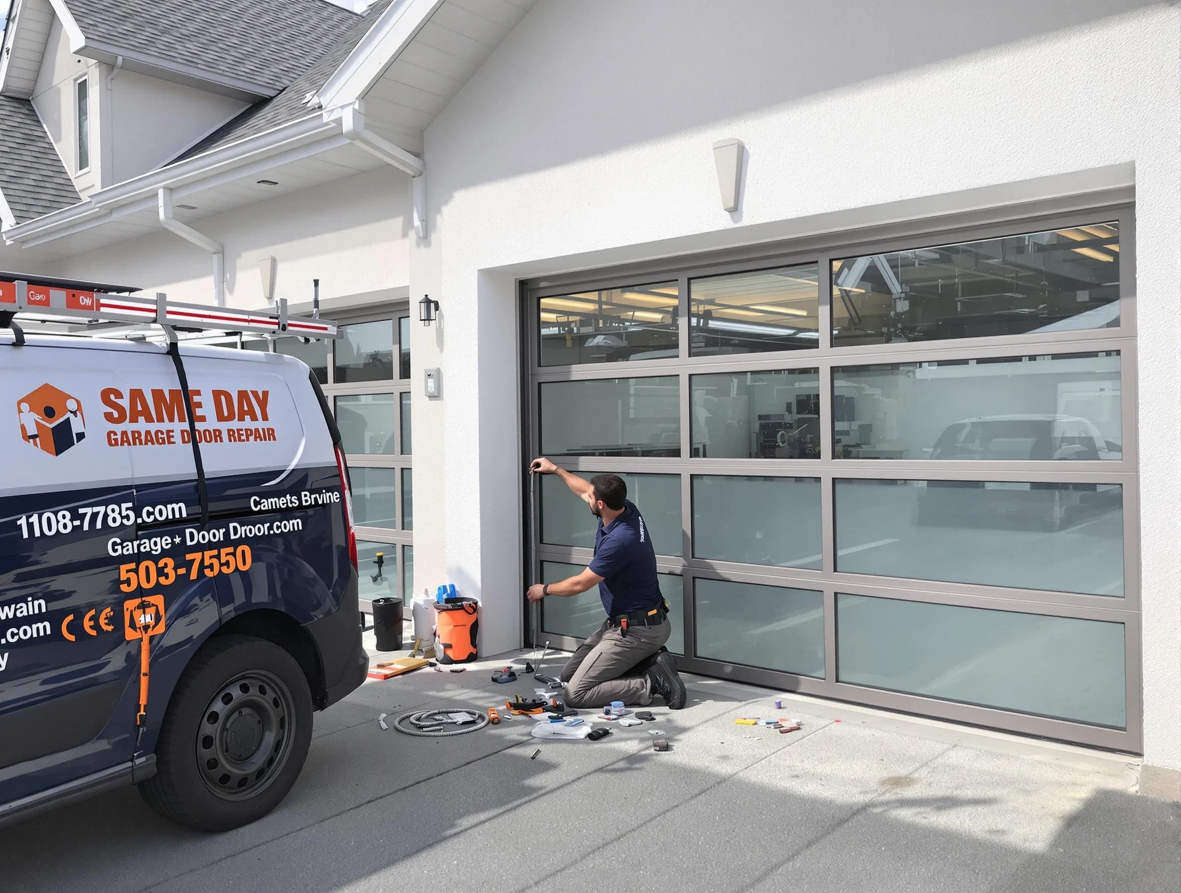 Same-day garage door repair service by Druid Hills Garage Door Repair in Druid Hills