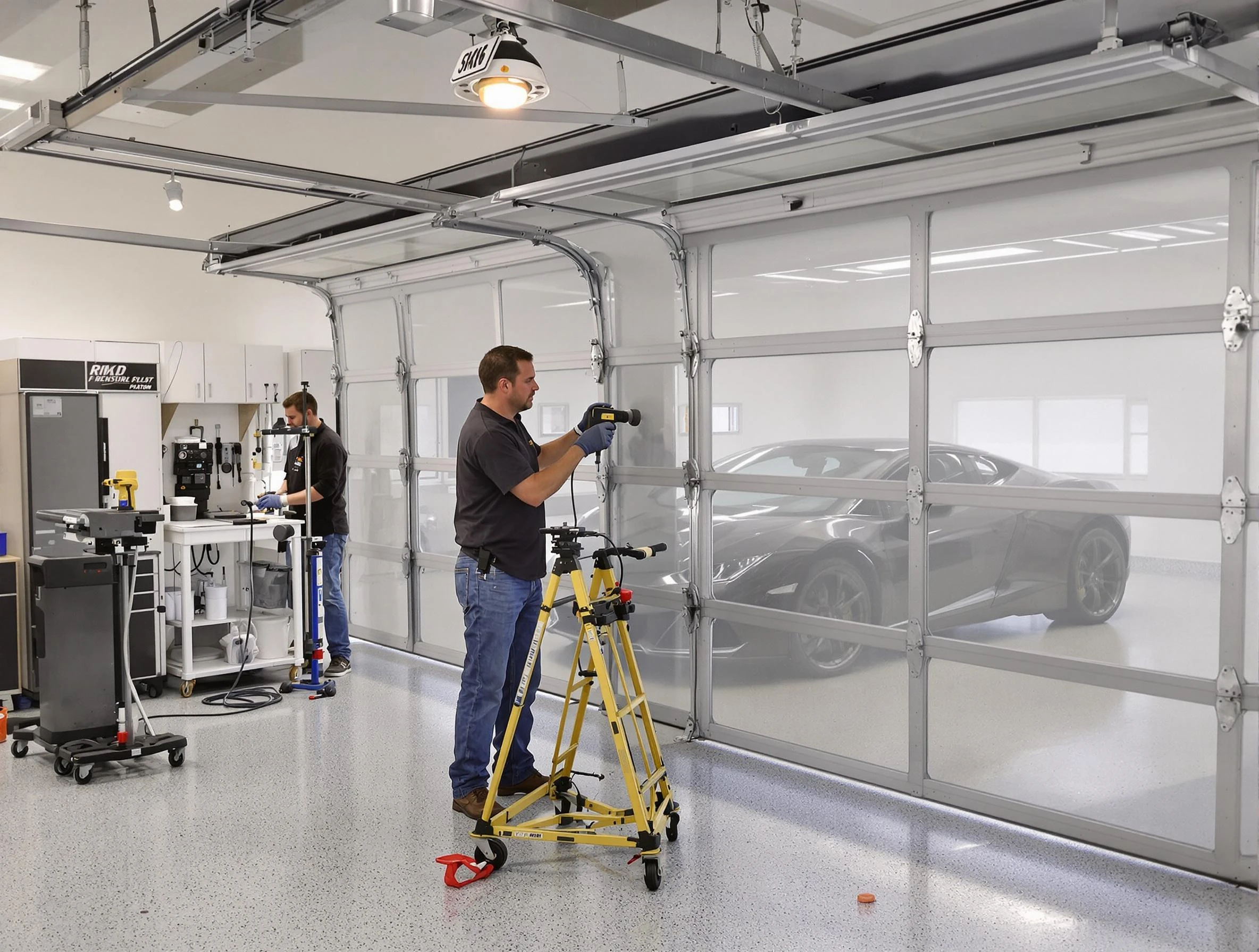 Garage Door Dents Repair in Druid Hills