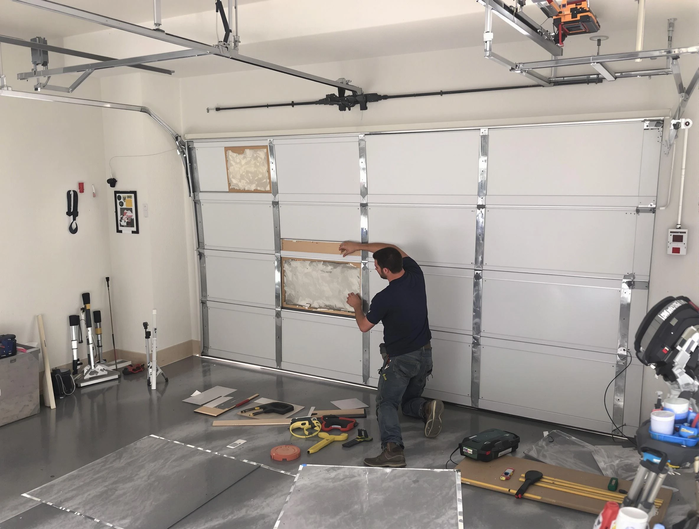 Garage Door Panel Repair in Druid Hills