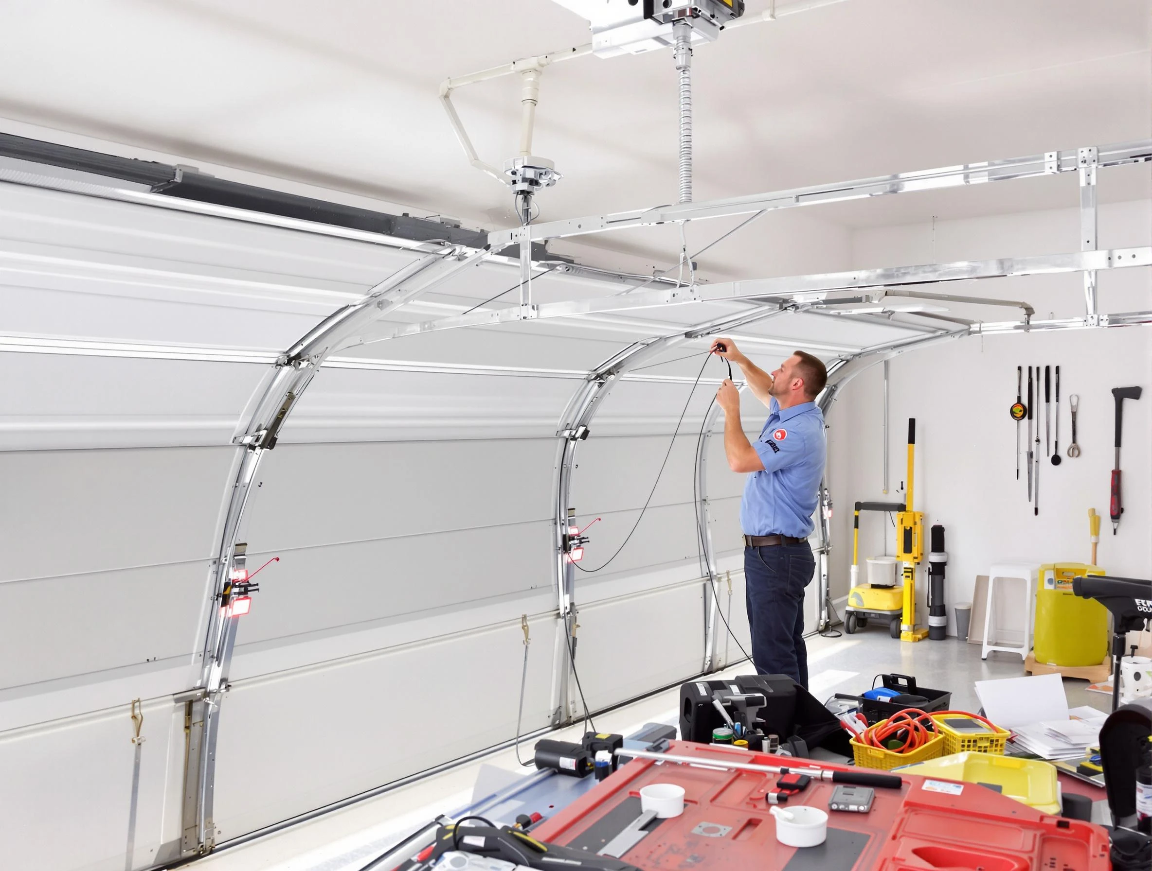 Garage door cable repair service by Druid Hills Garage Door Repair in Druid Hills