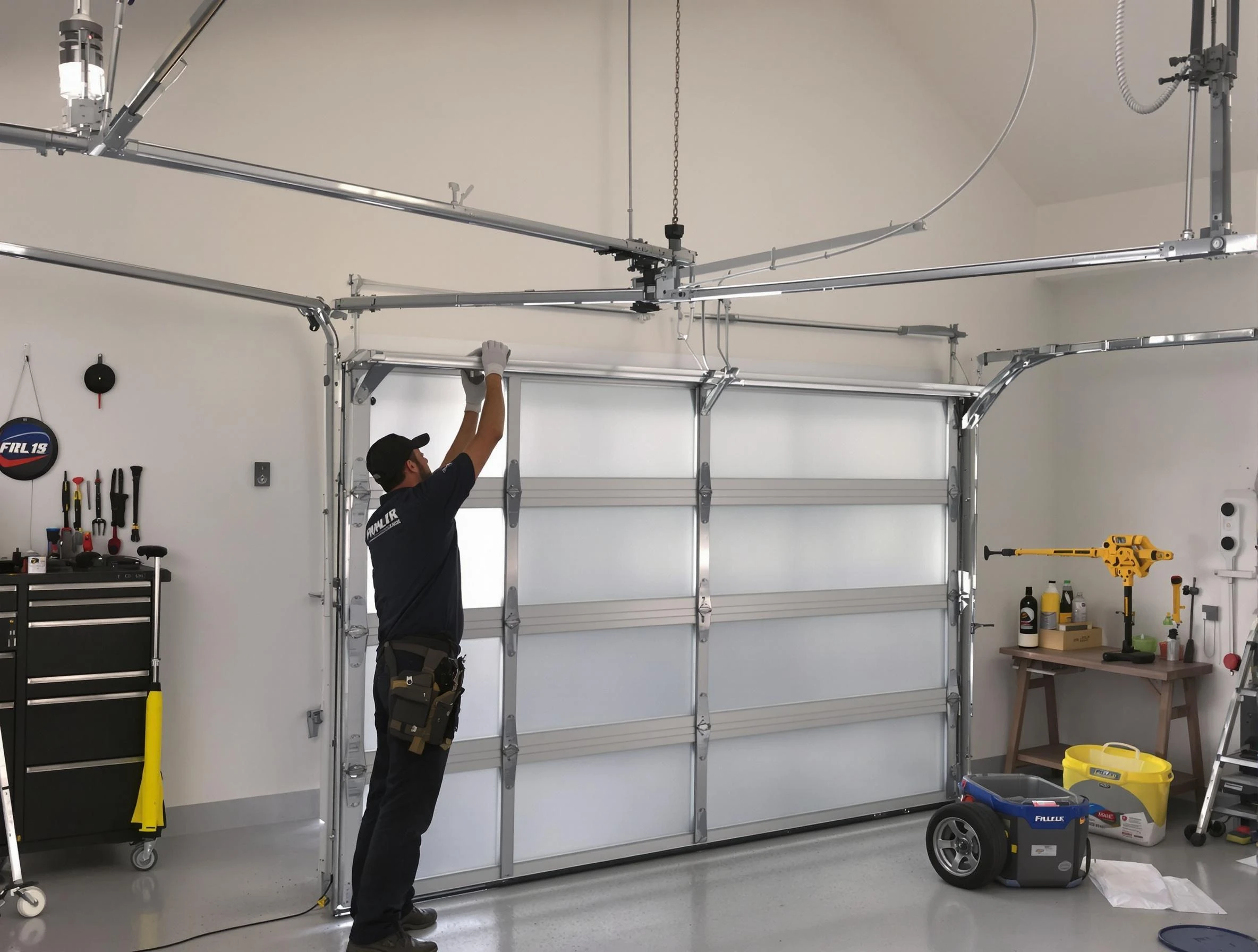 Druid Hills Garage Door Repair certified team performing precision garage door installation in Druid Hills